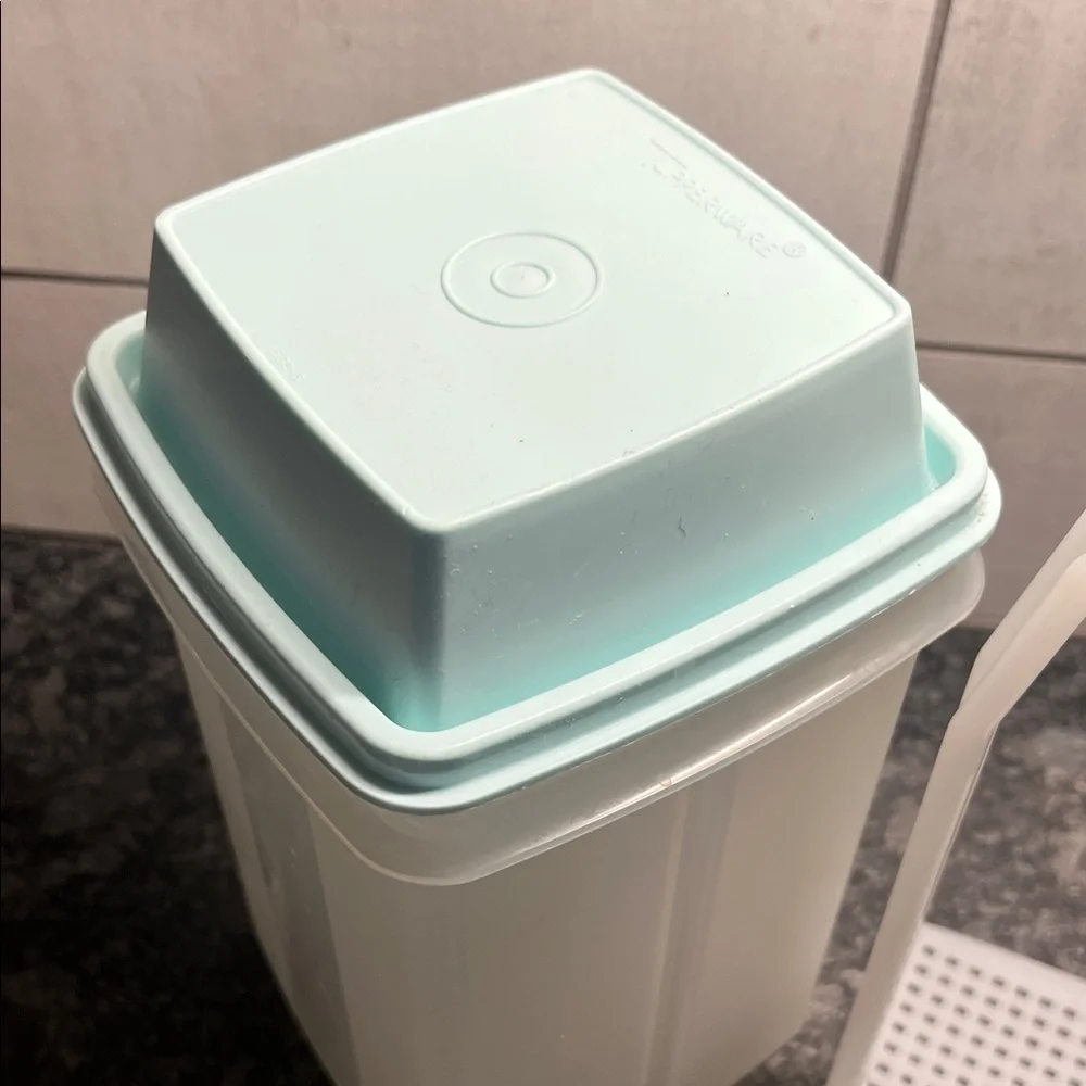 Airtight Storage Container with Blue Lid